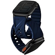 UNIQ Fluo for Apple Watch 49/46/45/44/42/41/40 mm, Marine blue - Watch Strap