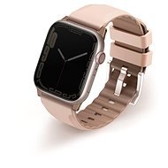 UNIQ Linus Airsoft Silikonarmband für Apple Watch 38 mm / 40 mm / 41 mm - rosa - Armband