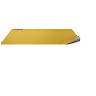 UNIQ Hagen intelligent double-sided table mat, Canary yellow/Chalk grey - Mouse Pad