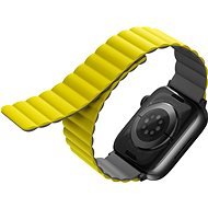 Uniq Revix Reversible Magnetic Apple Watch 42 / 44 / 45 / Ultra 49mm - sárga - szürke - Szíj