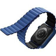 Uniq Revix Reversible Magnetic Armband für Apple Watch 42/44/45/Ultra 49mm blau/schwarz - Armband