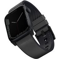 Uniq Straden Waterproof Leather Strap for Apple Watch 45/44/42mm Grey - Watch Strap