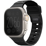 Uniq Stride FKM for Apple Watch 49/46/45/44mm Midnight black - Watch Strap