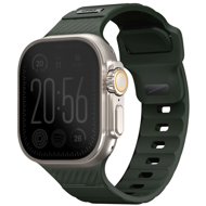 Uniq Stride FKM for Apple Watch 49/46/45/44mm Moss green - Watch Strap
