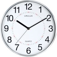 Unilux Aria silver - Wall Clock