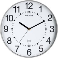 Unilux Wave silver - Wall Clock