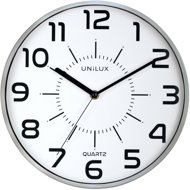 Unilux Pop silver - Wall Clock