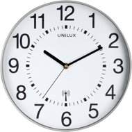 Unilux max Wave silver - Wall Clock