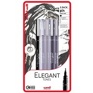 UNI PIN - Elegant Tones set of 5 liners - Fineliner Pens