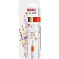 UNI EMOTT PASSION - set of 5 colours - Fineliner Pens