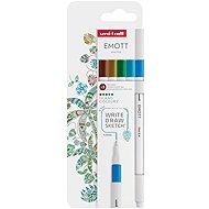 UNI EMOTT ISLAND - set of 5 colours - Fineliner Pens