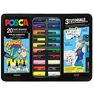 UNI Posca MANGA HERO - set of 20 pieces - Markers