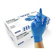 Unigloves Nitrile Gloves Blue – Soft Blue L - Medical Gloves