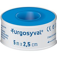 URGO SYVAL Fixation Plasters 5m x 2,5cm Textile - Plaster