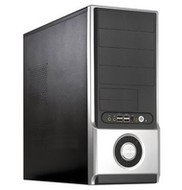 Počítačová skříň ASUS MiddleTower TA551 černo-stříbrná - PC Case