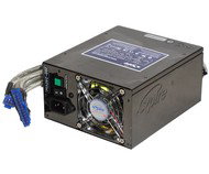 Zdroj SPIRE RockeTeer V SP-500W ATX/ BTX, aktivní PFC, PCIe, SATA, odpojitelná kabeláž, 19 dBA, modr - -