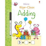 Wipe-Clean Adding - Colouring Book
