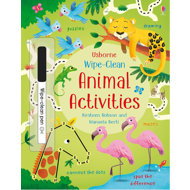 Wipe-Clean Animal activities - Colouring Book