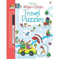 Wipe-Clean Travel puzzles - Colouring Book
