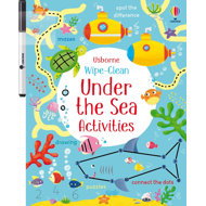 Wipe-Clean Under the sea - Colouring Book