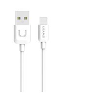 USAMS US-SJ097 Lightning Data Cable U Turn Series 1m White - Data Cable