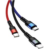 USAMS US-SJ410 U26 3in1 Charging & Data Cable 3m Black - Data Cable