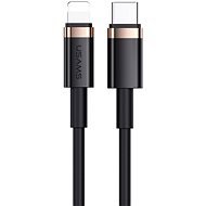 USAMS US-SJ484 U63 Type-C To Lightning 20W PD Fast Charging & Data Cable 1.2m Black - Data Cable