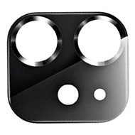 USAMS US-BH703 Metal Camera Lens Glass Film für iPhone 12 schwarz - Objektiv-Schutzglas
