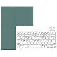 USAMS US-BH657 Smart Keyboard Cover for iPad 2019/2020 10.2 Dark Green - Tablet Case With Keyboard