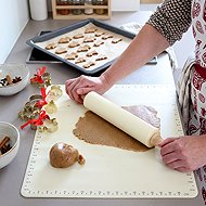 WOODEN ROLLER WITH SILICONE 43X5CM - Rolling Pin