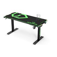 ULTRADESK Force - zöld, RGB - Gaming asztal