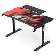 Ultradesk Atomic Black and Red - Gaming Desk