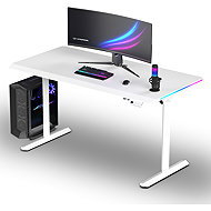ULTRADESK Quest white-white - Gaming Desk