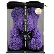 Big Classic Bear 40 cm - purple - Rose Bear
