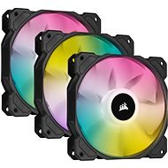 Corsair iCUE SP120 RGB ELITE Triple Pack Black + Lightning Node Core - PC Fan