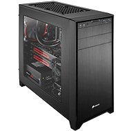 Corsair Obsidian Series 350D Windowed Micro ATX PC Case Black with Transparent Sidewall - PC Case