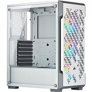 Corsair iCUE 220T RGB Tempered Glass fehér színű - Számítógépház