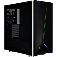 Corsair SPEC-06 RGB Carbide Series with transparent sidewall black - PC Case
