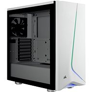 Corsair SPEC-06 RGB Carbide Series with transparent sidewall white - PC Case