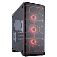 Corsair Crystal Series 570X RGB Tempered Glass - Red - PC Case