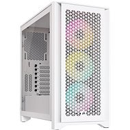 Corsair iCUE 4000D RGB AIRFLOW True White - PC Case