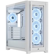 Corsair iCUE 5000X RGB QL Edition Tempered Glass White - PC Case