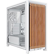 Corsair FRAME 4000D WOOD RS White - PC Case