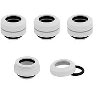 Corsair Hydro X Series XF Hardline 12mm OD Fitting Four Pack White - Fitting