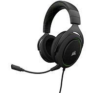 CORSAIR HS50 STEREO Green - Gaming Headphones