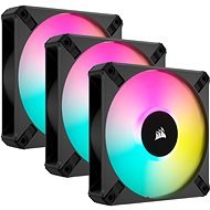 Corsair iCUE AF120 RGB ELITE Triple Pack Black + Lightning Node Core Black - PC Fan
