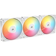 Corsair RS120-R ARGB PWM Reverse White Triple Pack - PC Fan