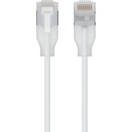 Ubiquiti Unifi Etherlighting Patch Cable Cat6A, 10 GbE, 5 m, white - Ethernet Cable