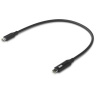 Ubiquiti UniFi power and data cable with charging display, up to 100 W, up to 480 Mbps, 1 m, black - Data Cable