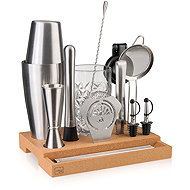 VacuVin Master cocktail set 16 pcs with stand - Cocktail Shaker